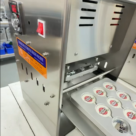Coffee Tea Boba - Máquina semiautomática de sellado térmico para