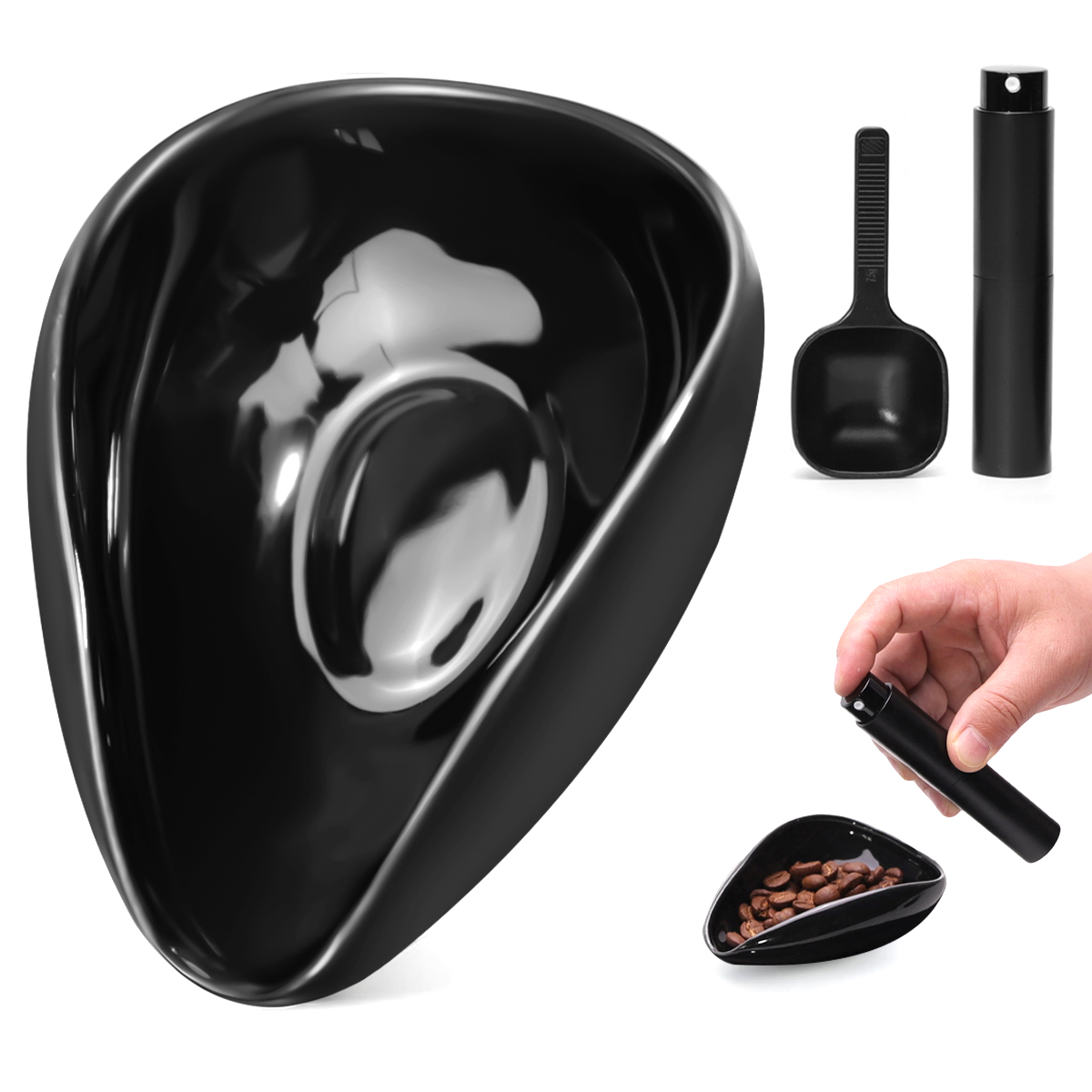 Coffee Tea Set - Juego de taza y cuchara dosificadora