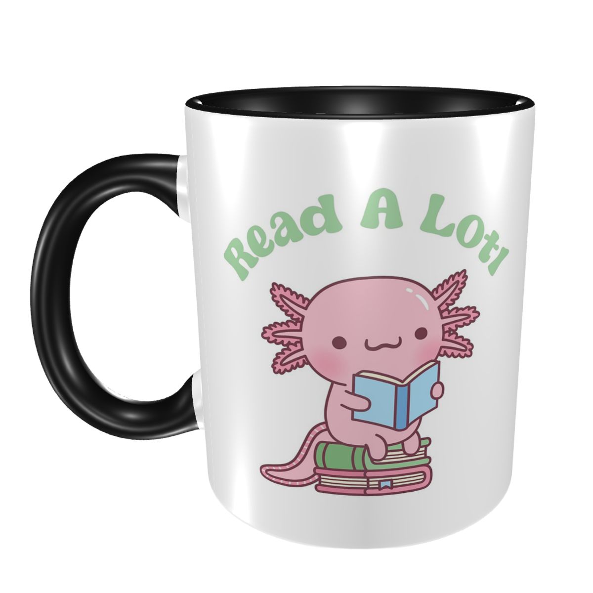 Coffee Tea Like - Taza divertida de cerámica con diseño