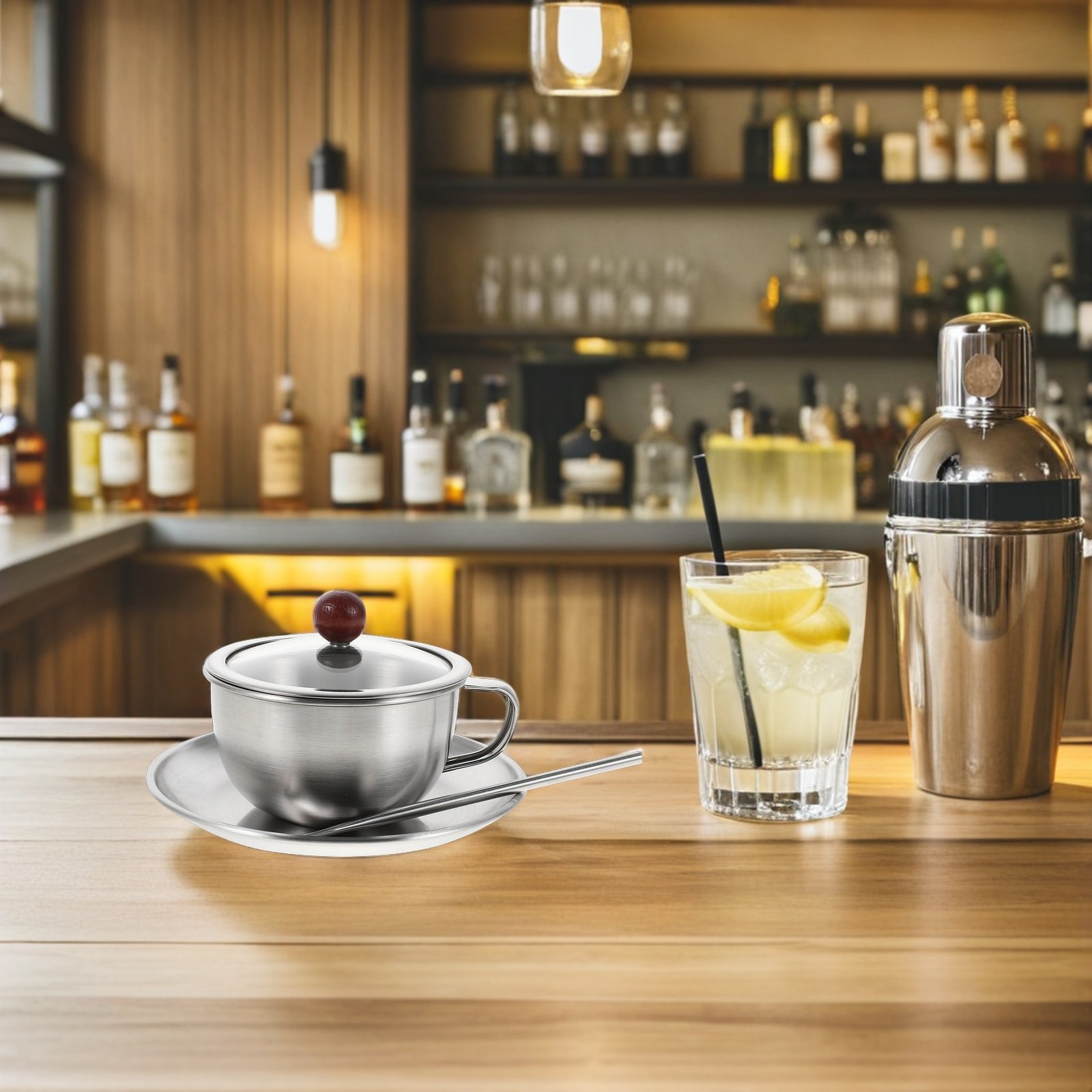 Coffee Tea Set - Juego de tazas de café vintage