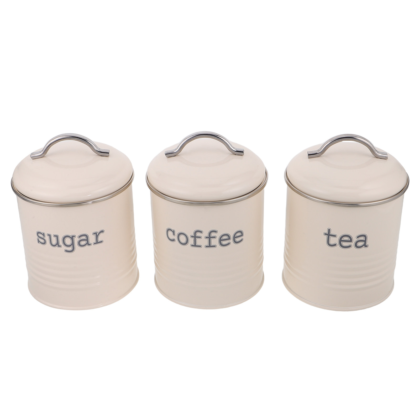 Coffee Tea Set - Juego de 3 Recipientes Herméticos para