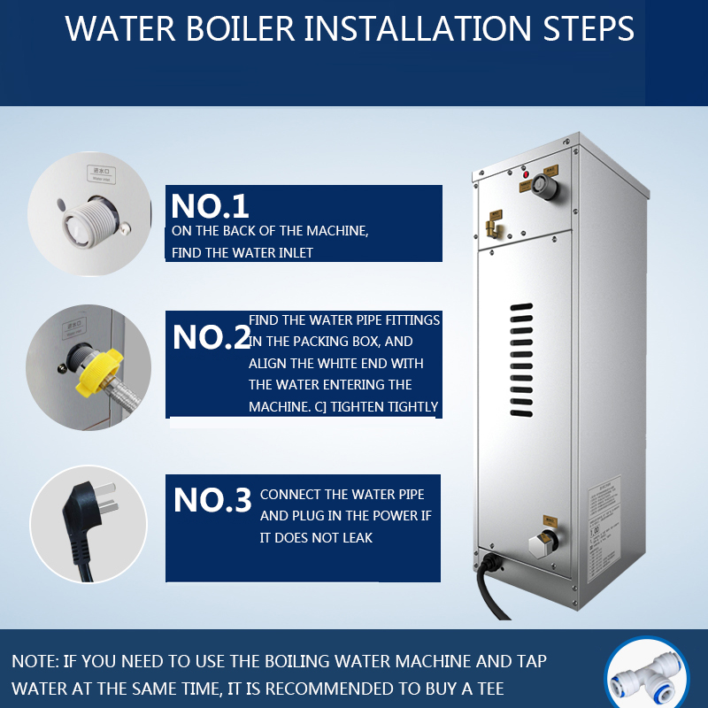 Coffee Tea Water Heater - Calentador de Agua Eléctrico de 220v/1500w,