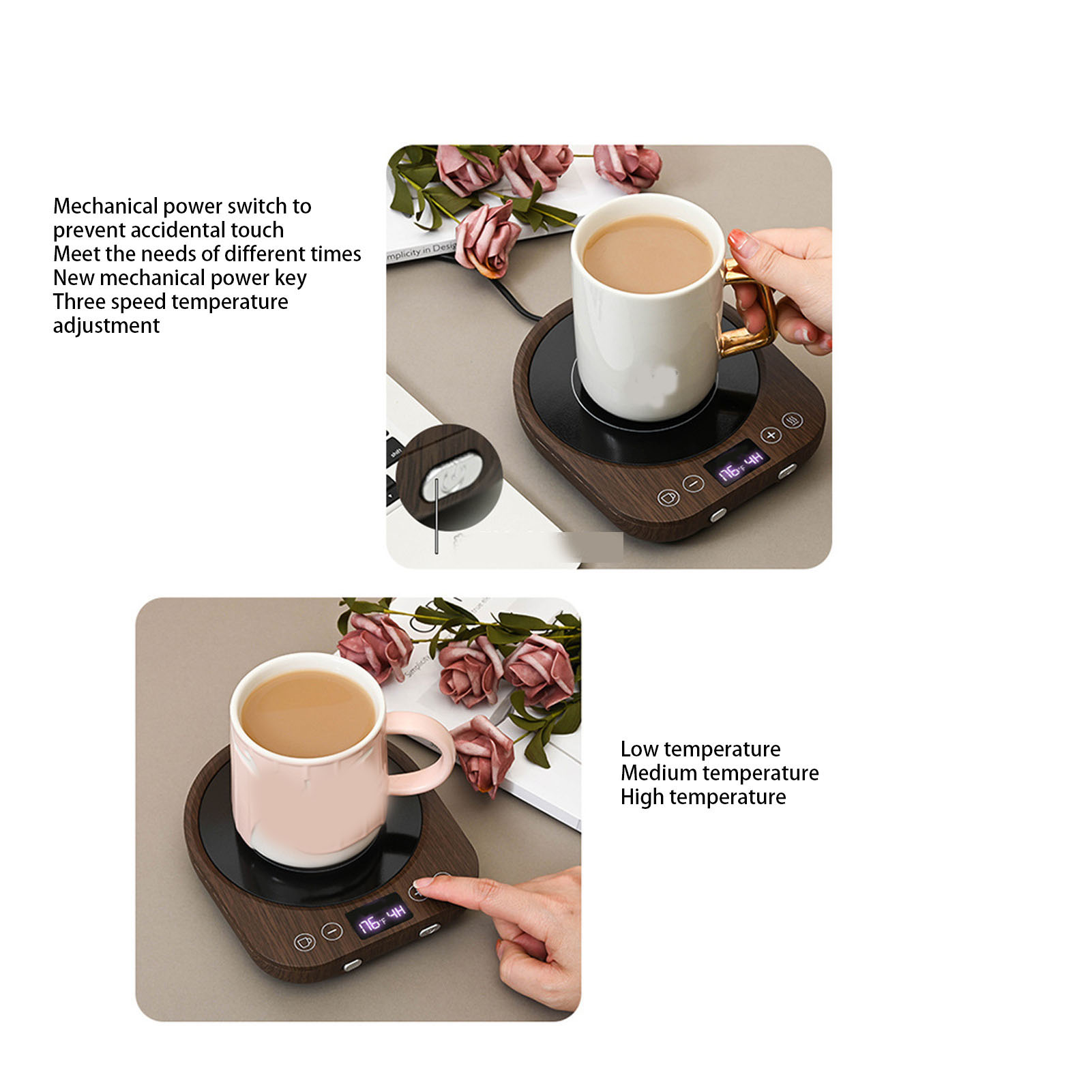 Calentador de tazas 36W calent - Coffee Tea Warmer reseña y precio