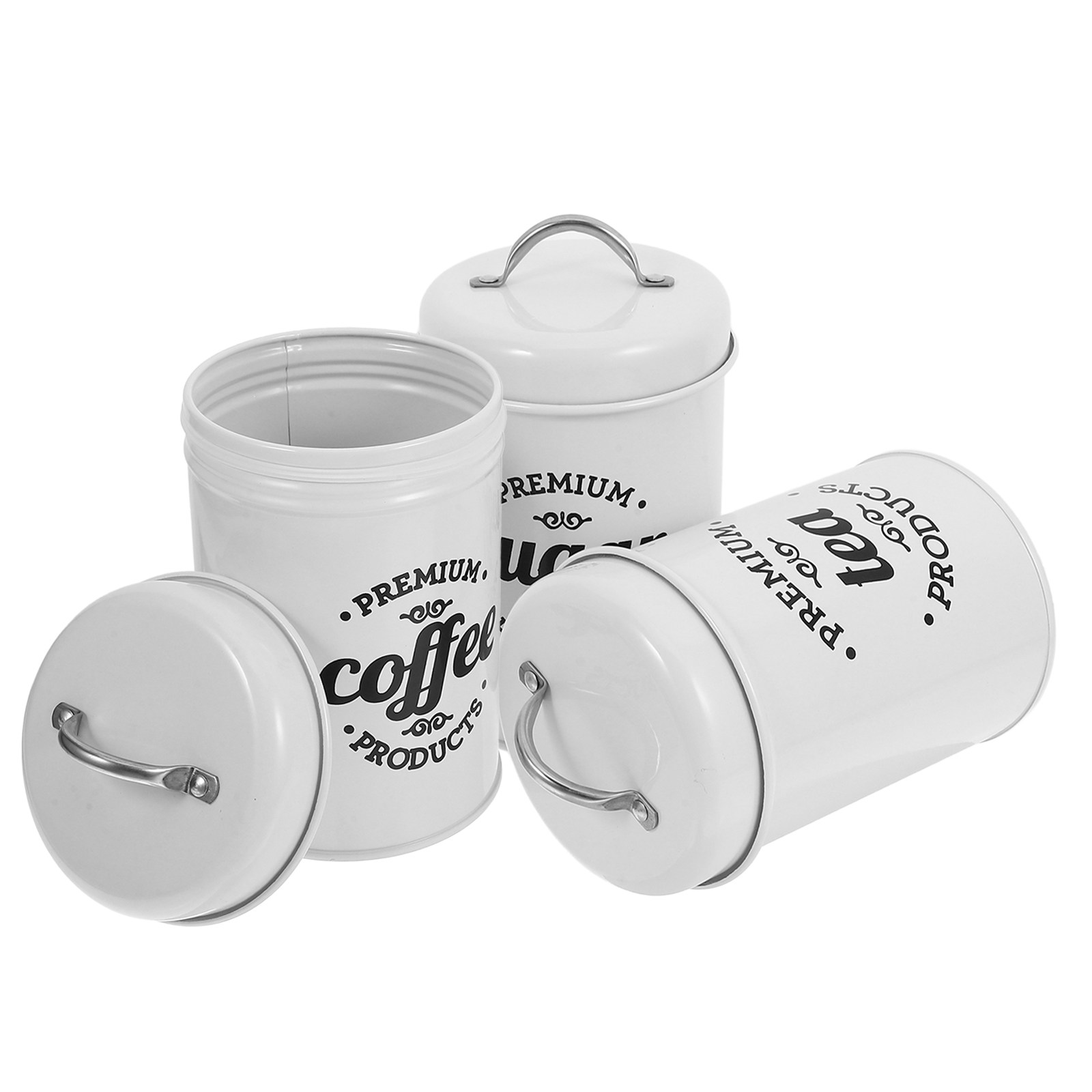 Juego de Recipientes Metálicos - Coffee Tea Set reseña y precio