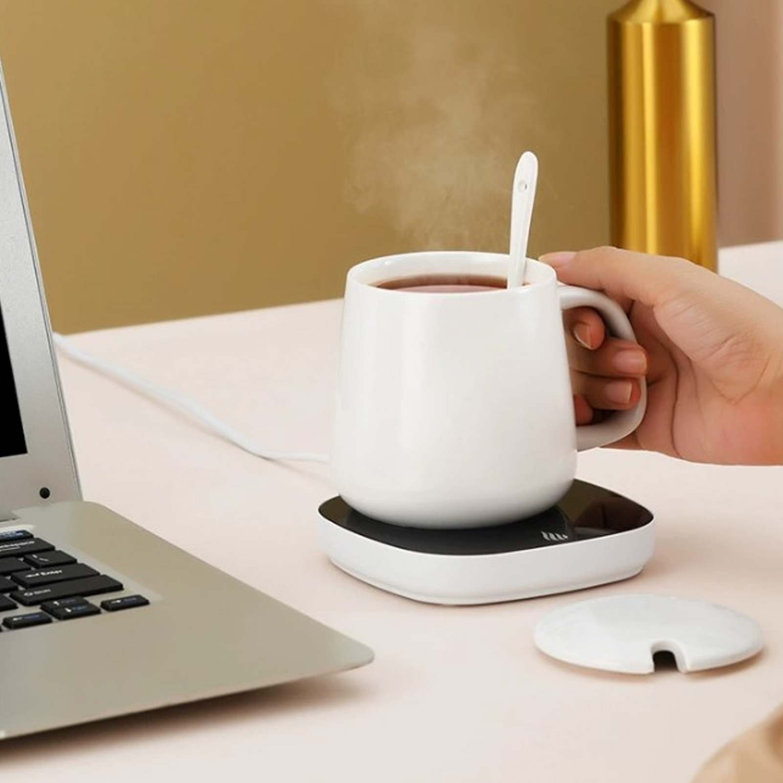 Calentador de tazas 16W Baja P - Coffee Tea Warmer reseña y precio