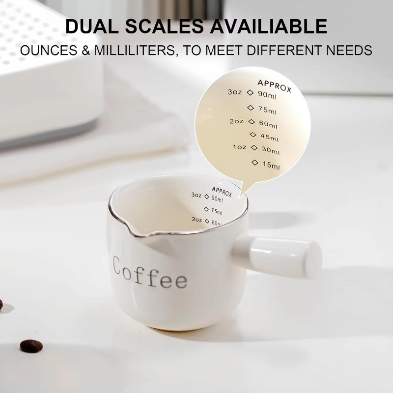 Mini taza de café de cerámica  - Coffee Tea With Milk reseña y precio