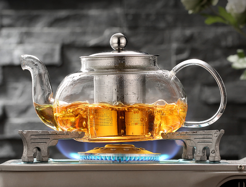 Tetera de cristal resistente a - Dispenser Coffee And Tea reseña y precio