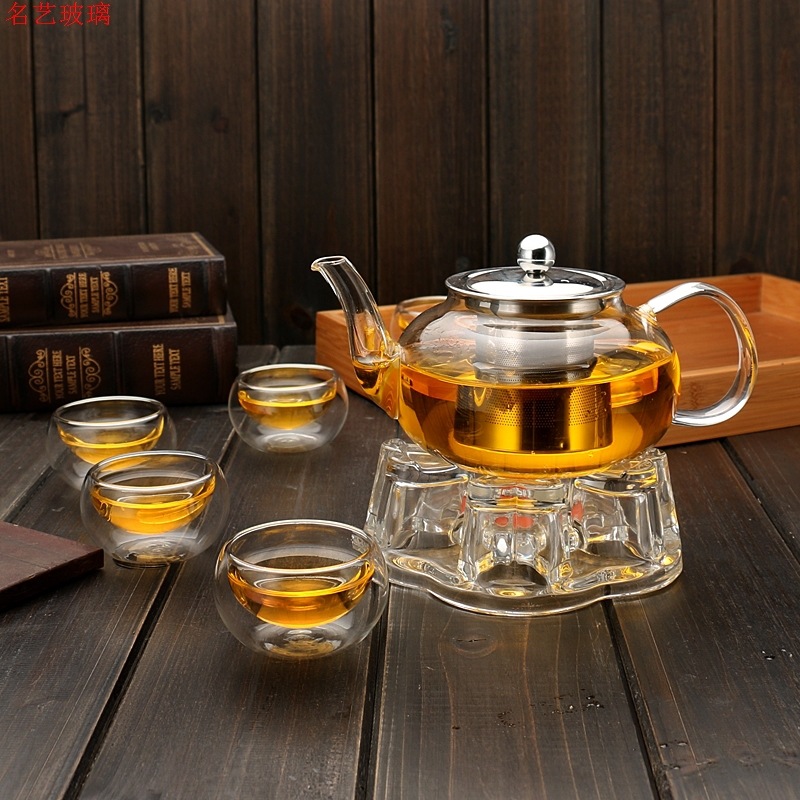 Tetera de cristal resistente a - Dispenser Coffee And Tea reseña y precio