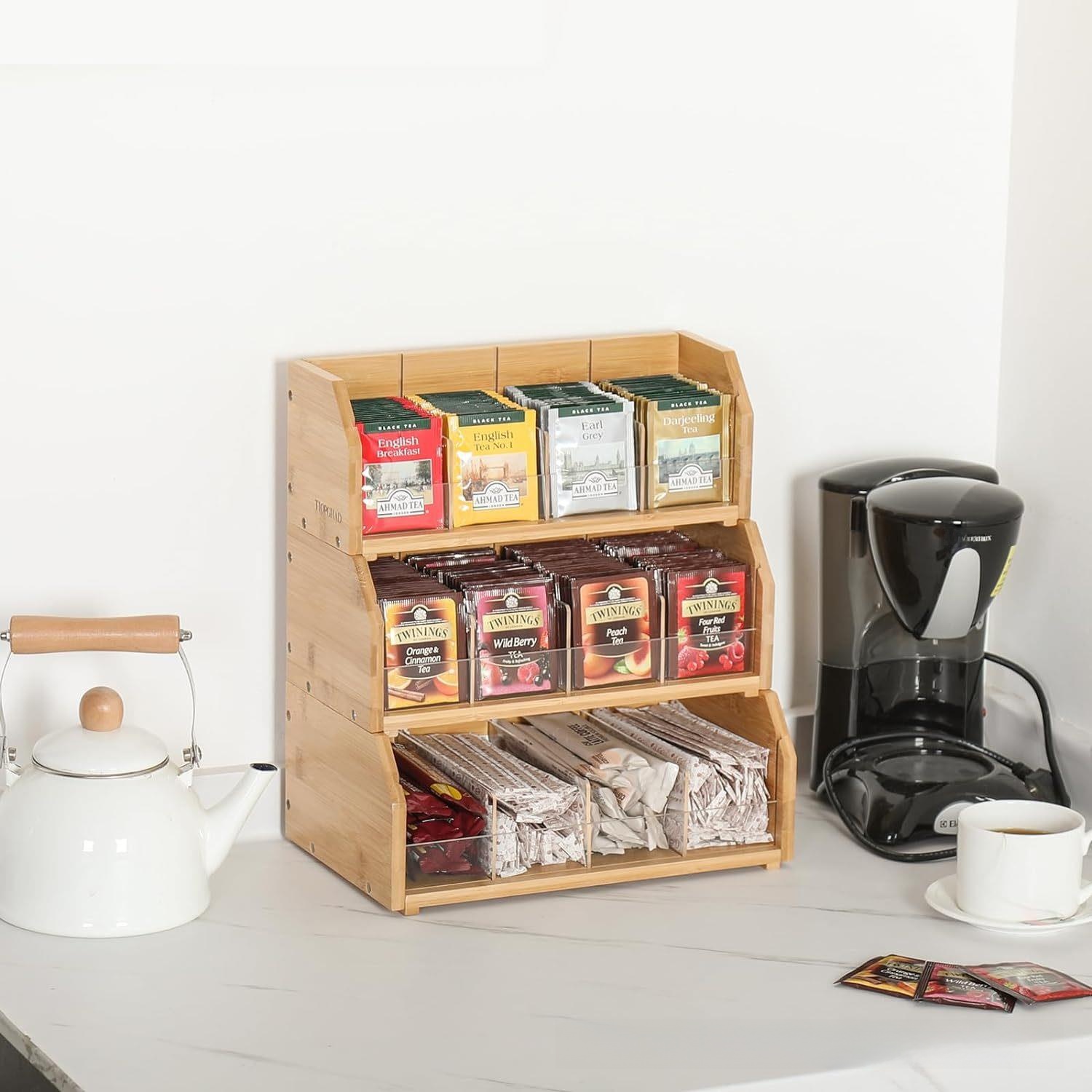 Caja de Almacenamiento de Bols - Coffee Tea Bags reseña y precio