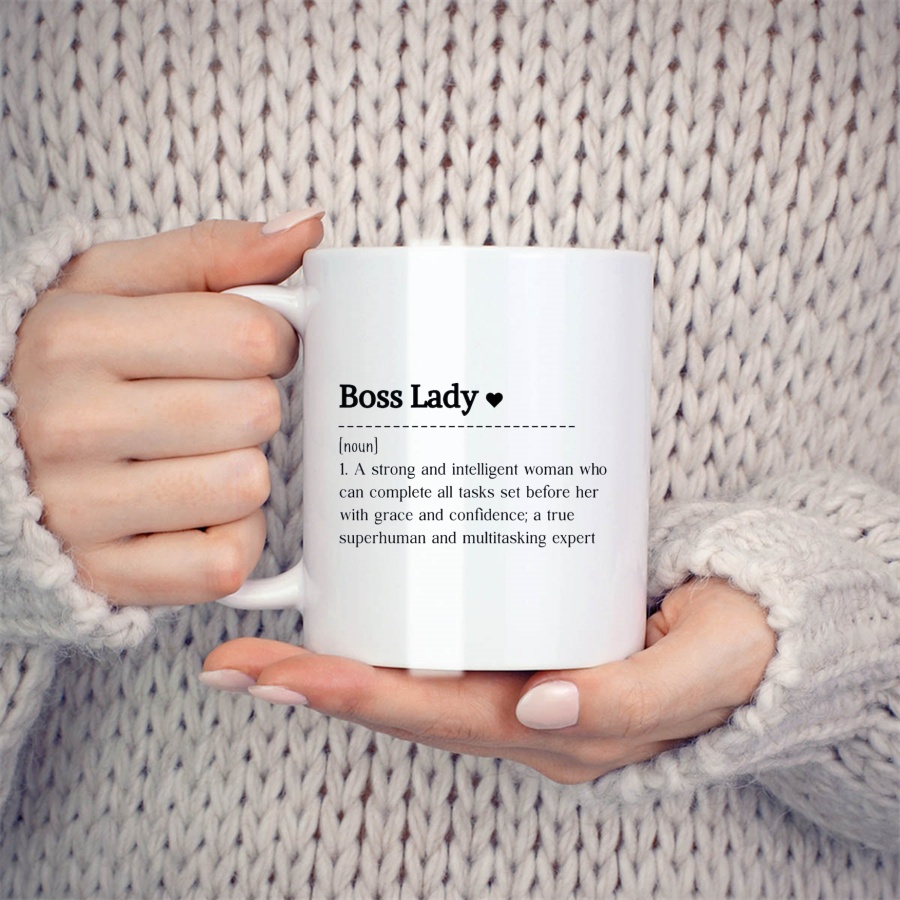 Tazas Boss Lady para regalos d - Coffee Tea Like reseña y precio