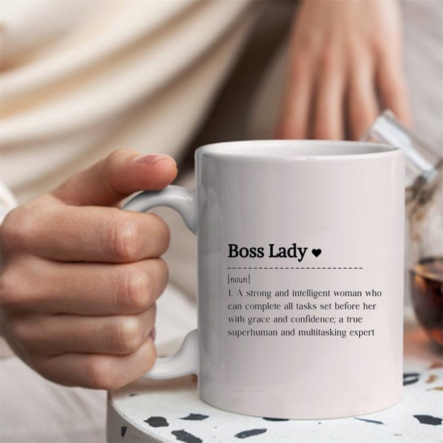 Tazas Boss Lady para regalos d - Coffee Tea Like reseña y precio