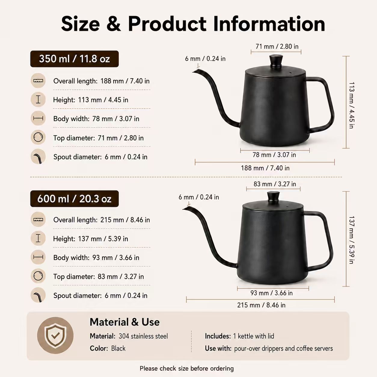 Cafetera de Acero Inoxidable 3 - Coffee Tea Set reseña y precio