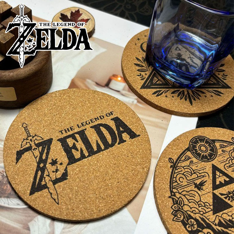 Posavasos Zelda de dibujos ani - Good Coffee Tea reseña y precio
