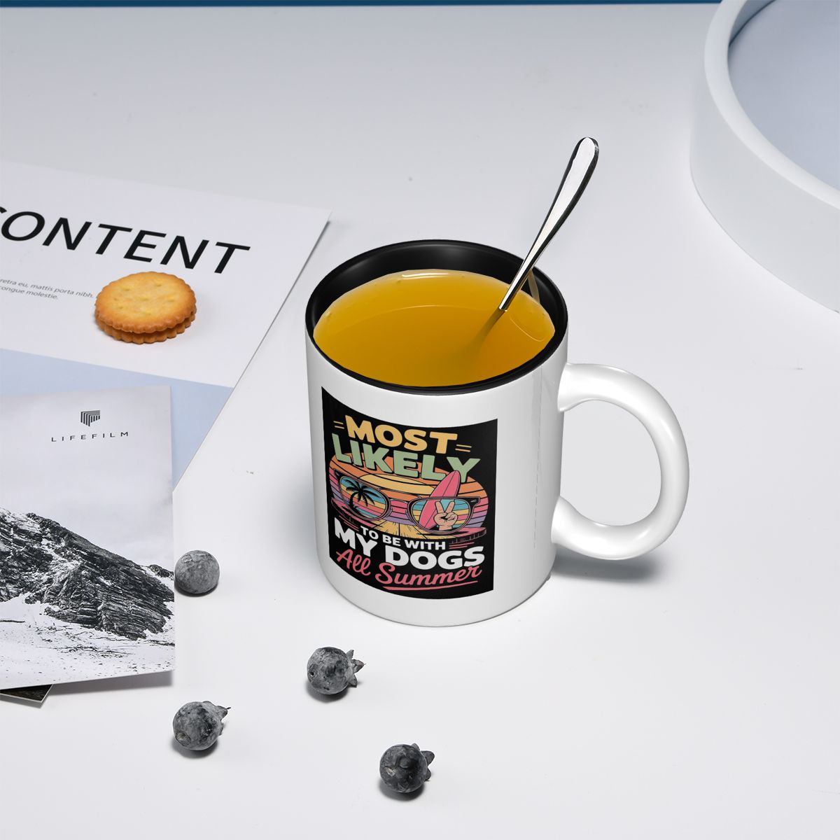 Taza de Cerámica para Café, Té - Coffee Tea Like reseña y precio