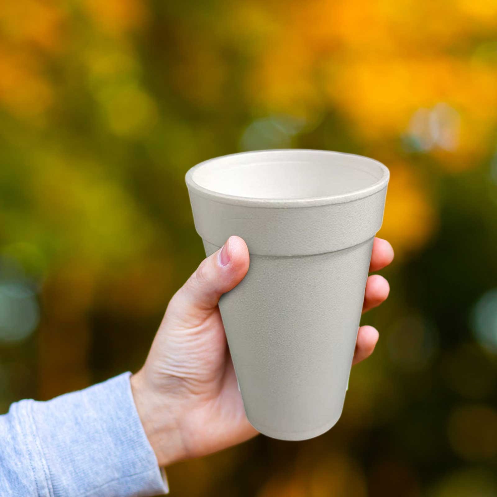 Vaso de papel desechable blanc - Coffee Tea And Company reseña y precio