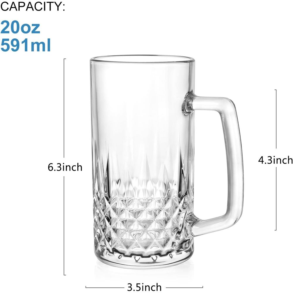 Juego de 4 Tazas de Vidrio Res - Coffee Tea Set reseña y precio