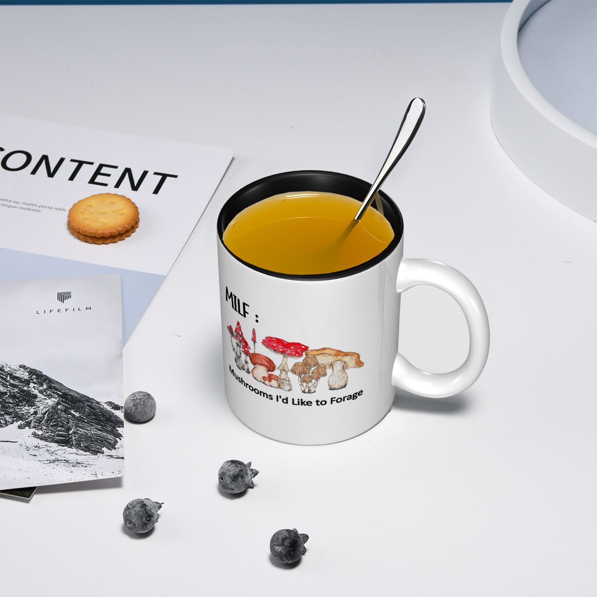 Taza de Cerámica Divertida con - Coffee Tea Like reseña y precio